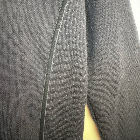 Dale Of Norway Merino Wool Jacket Black Gray Full Zip Sweater Cardigan - Picture 12 of 16